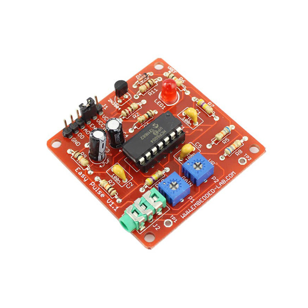 DIY 심박 측정 센서모듈 (Easy Pulse V1.1) [CDE10301E]