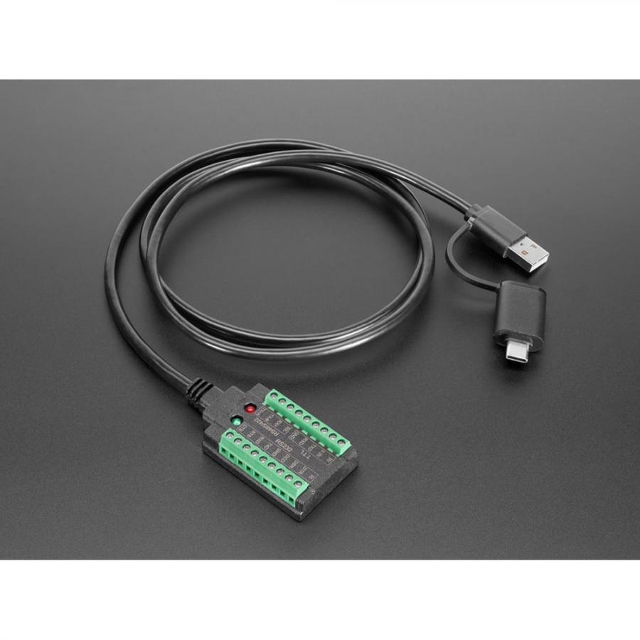 USB to Multi-Protocol Serial Cable - RS-232 / TTL UART / RS-485 [ada-5994]